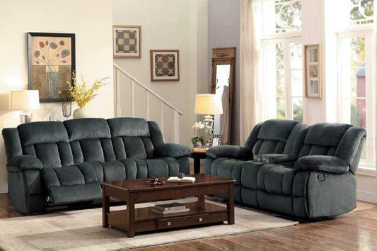 Homelegance - Laurelton Charcoal 2 Piece Sofa Set - 9636Cc-3-2 - ATL FURNITURE