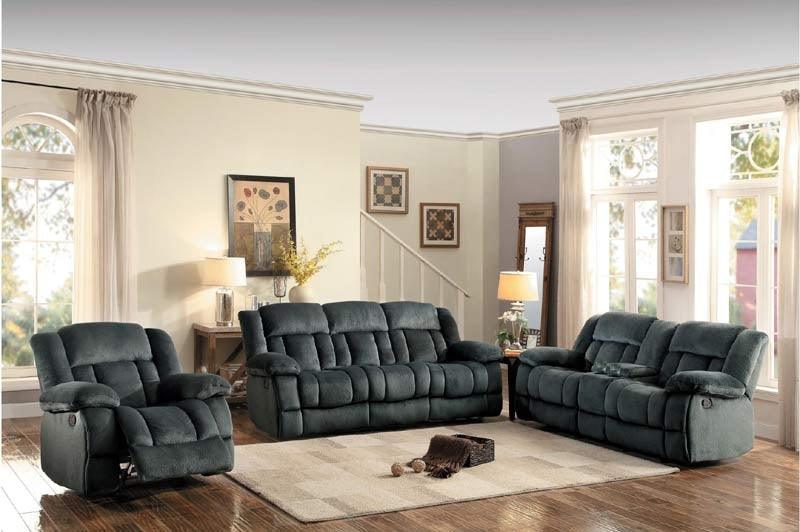 Homelegance - Laurelton Charcoal 3 Piece Living Room Set - 9636Cc-3-2-1 - ATL FURNITURE