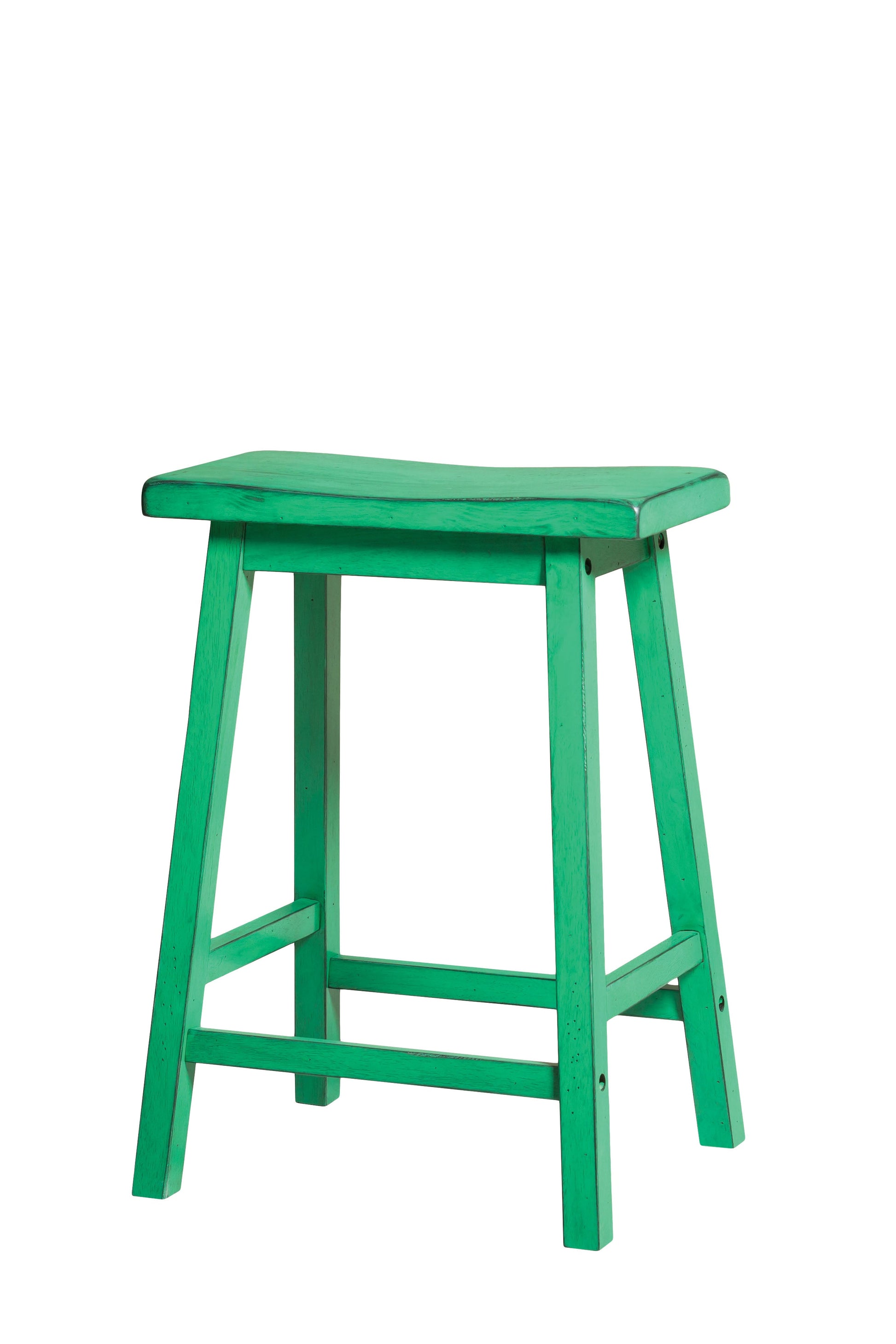 Gaucho Antique Green Counter Height Stool - ATL FURNITURE