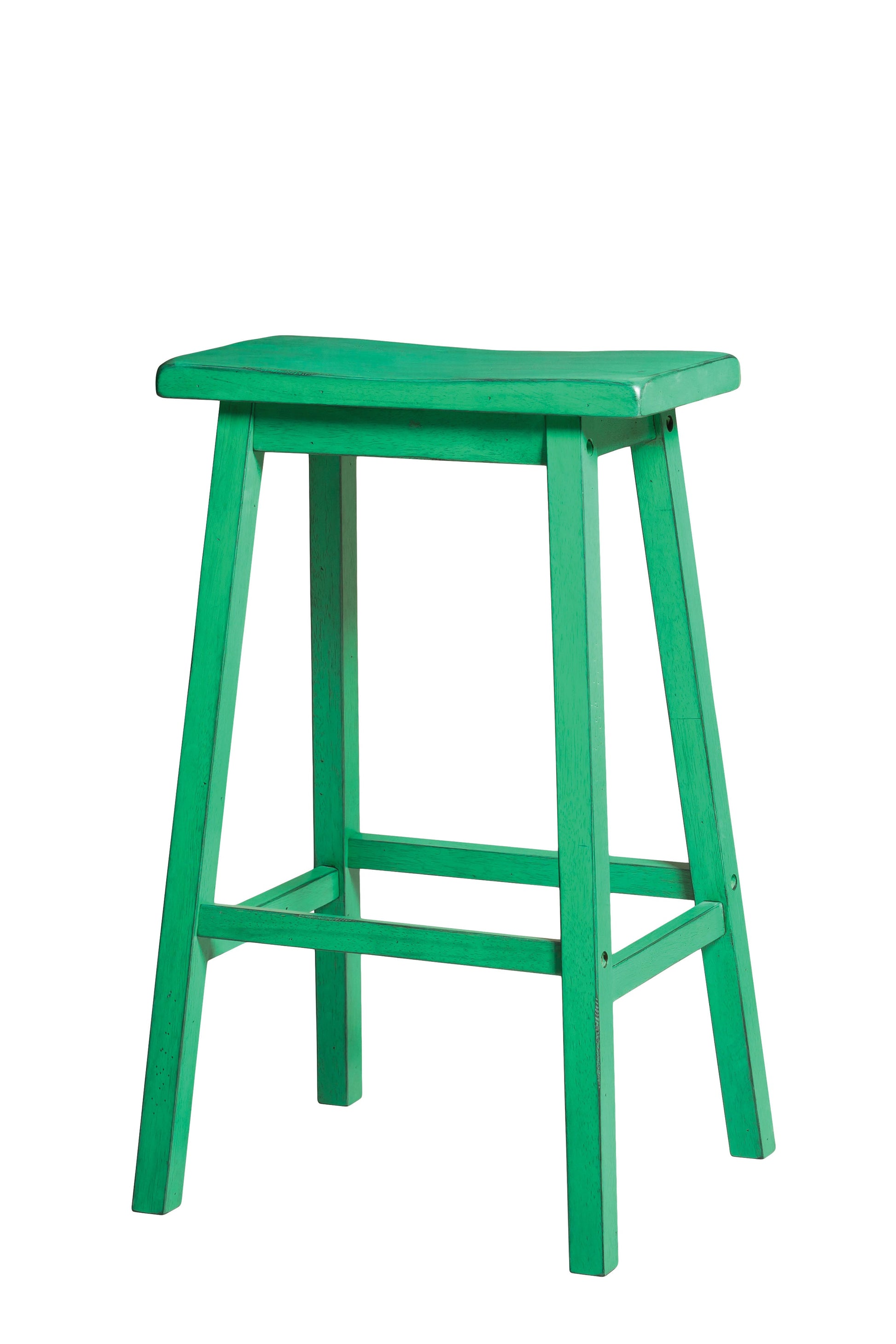 Gaucho Antique Green Bar Stool - ATL FURNITURE