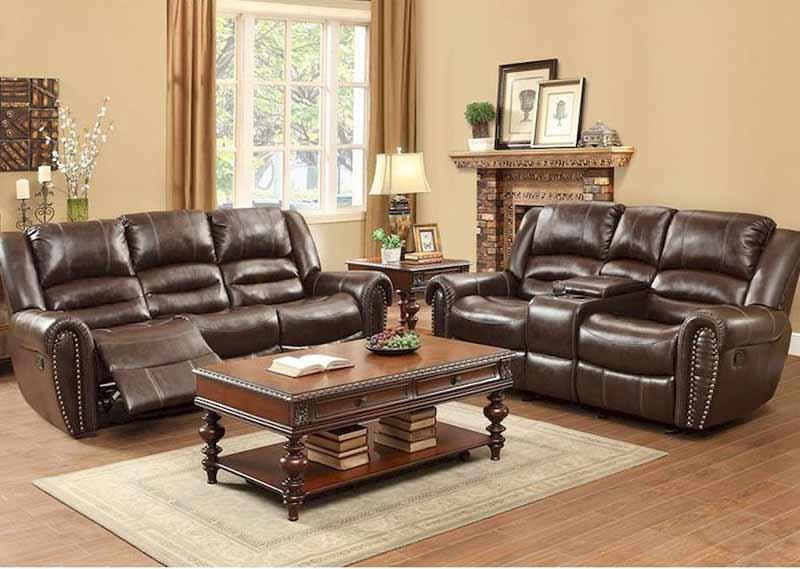 Homelegance - Center Hill 2 Piece Reclining Sofa Set - 9668Brw-2Set - ATL FURNITURE