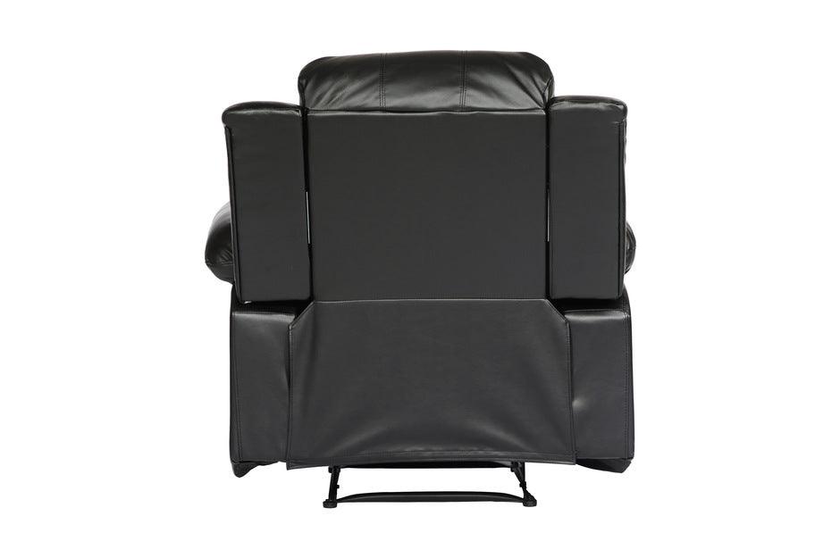 Homelegance - Granley Black Recliner Chair - 9700Blk-1 - ATL FURNITURE