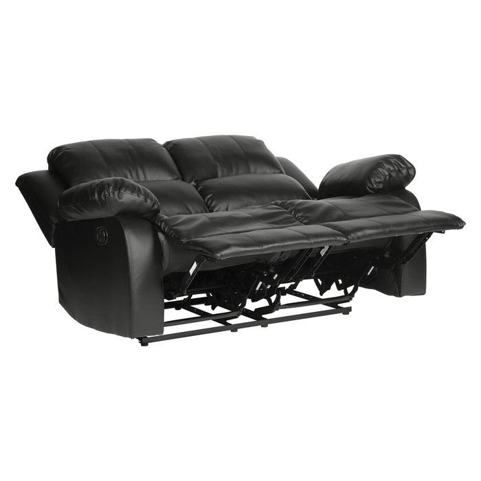 Homelegance - Granley Black 3 Piece Living Room Set - 9700Blk-3-2-1 - ATL FURNITURE