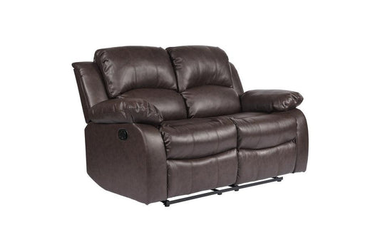 Homelegance - Granley Brown Double Reclining Love Seat - 9700Brw-2 - ATL FURNITURE