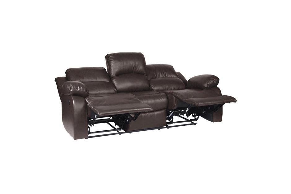 Homelegance - Granley Brown Double Reclining Sofa - 9700Brw-3 - ATL FURNITURE