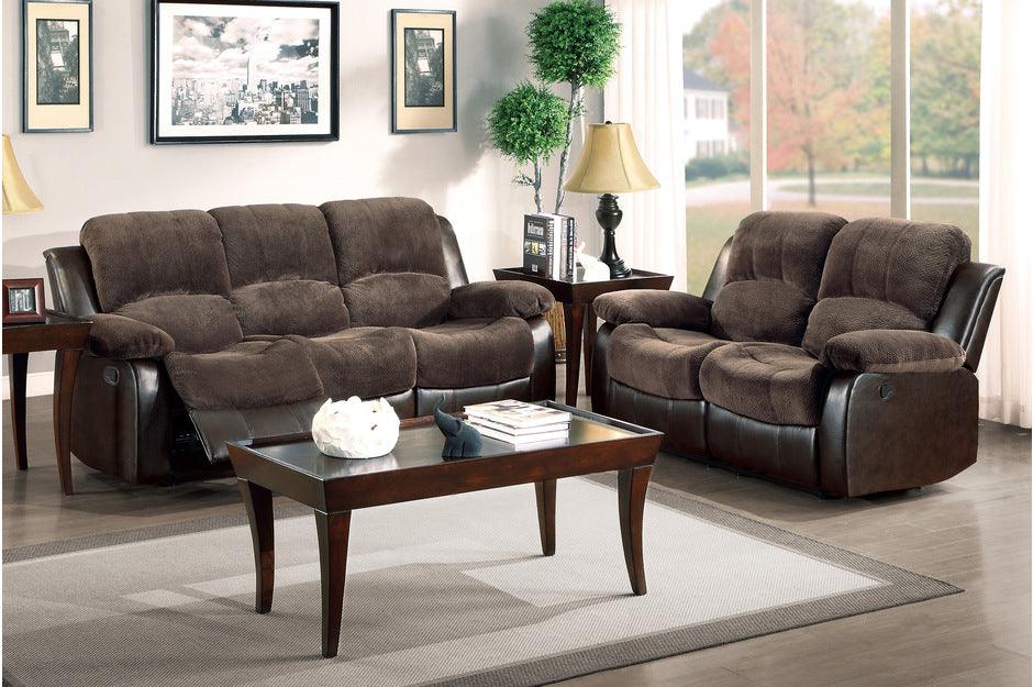 Homelegance - Granley Double Reclining Sofa - 9700Fcp-3 - ATL FURNITURE