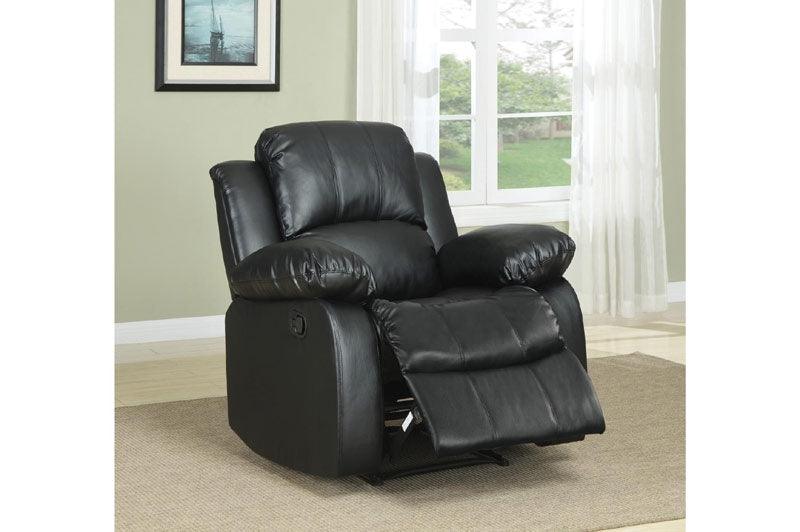 Homelegance - Granley Black Recliner Chair - 9700Blk-1 - ATL FURNITURE