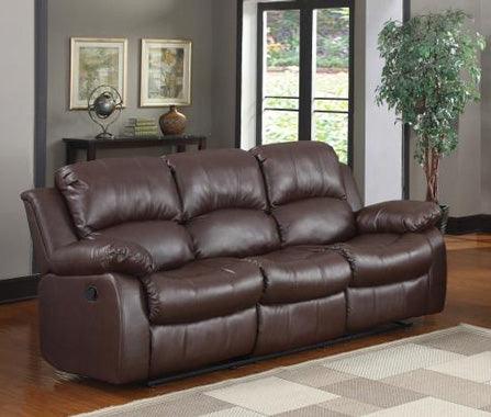 Homelegance - Granley Brown Double Reclining Sofa - 9700Brw-3 - ATL FURNITURE