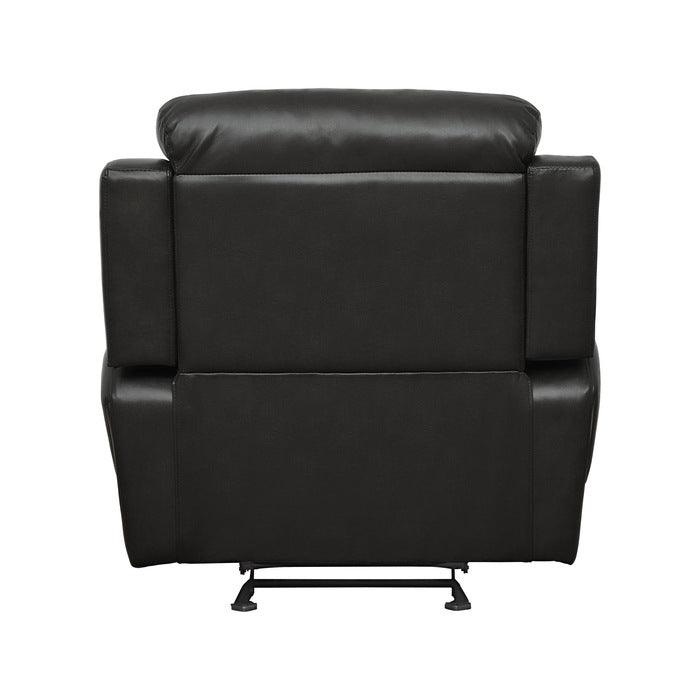 Homelegance - Marille Black Glider Reclining Chair - 9724Blk-1 - ATL FURNITURE