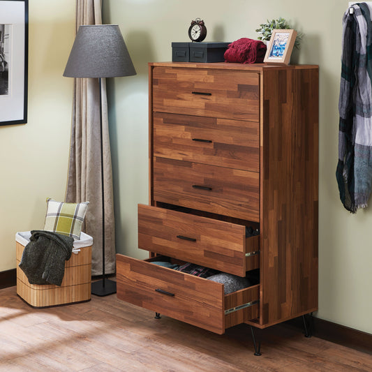 Deoss Walnut Chest - ATL FURNITURE