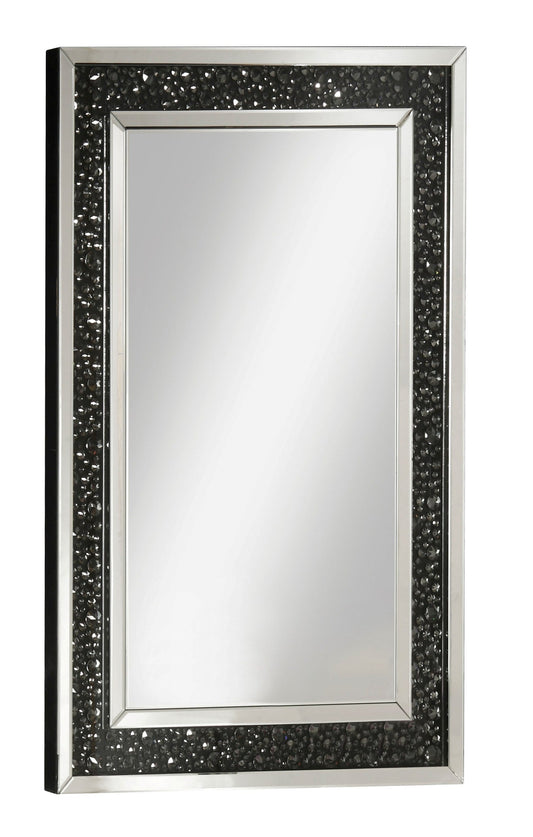 Noor Mirrored & Faux GemStones Wall Decor - ATL FURNITURE