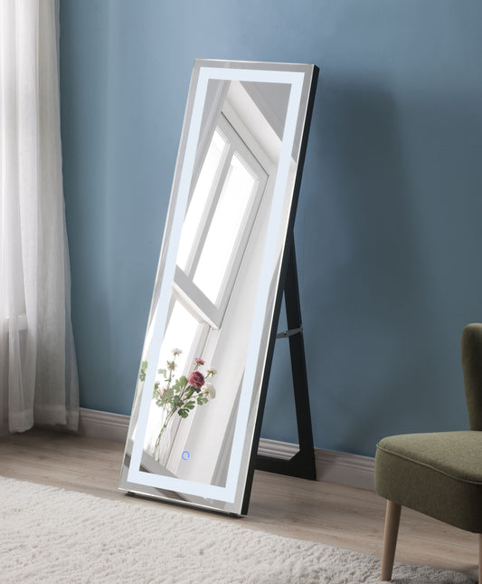 Nyoka Mirrored Floor Mirror (LED) - ATL FURNITURE