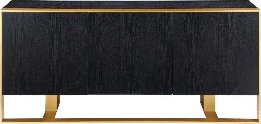 Meridian Furniture - Sherwood Sideboard-Buffet In Black - 325 - ATL FURNITURE