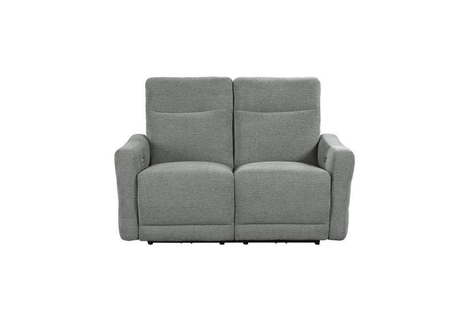 Homelegance - Edition Power Double Lay Flat Reclining Loveseat With Power Headrests - 9804Dv-2Pwh - ATL FURNITURE