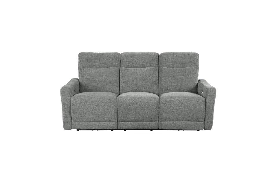 Homelegance - Edition 2 Piece Power Double Lay Flat Reclining Sofa Set - 9804Dv-3Pwh-2Set - ATL FURNITURE