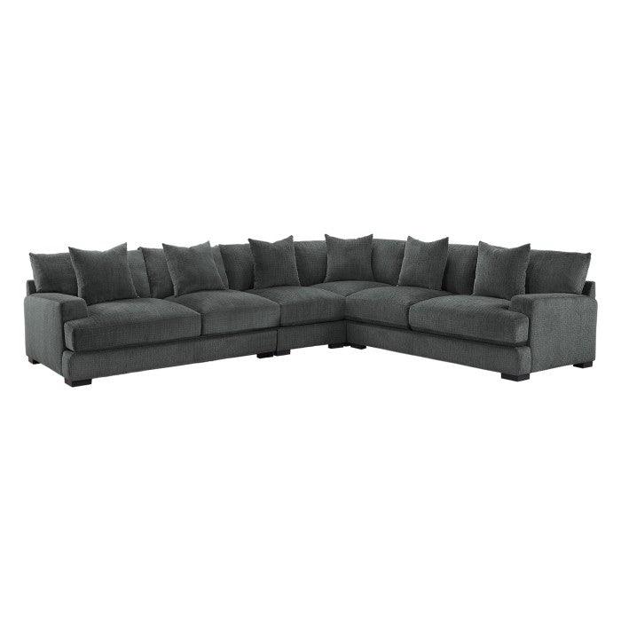 Homelegance - Worchester 4-Piece Modular Sectional - 9857Dg*42L2R - ATL FURNITURE