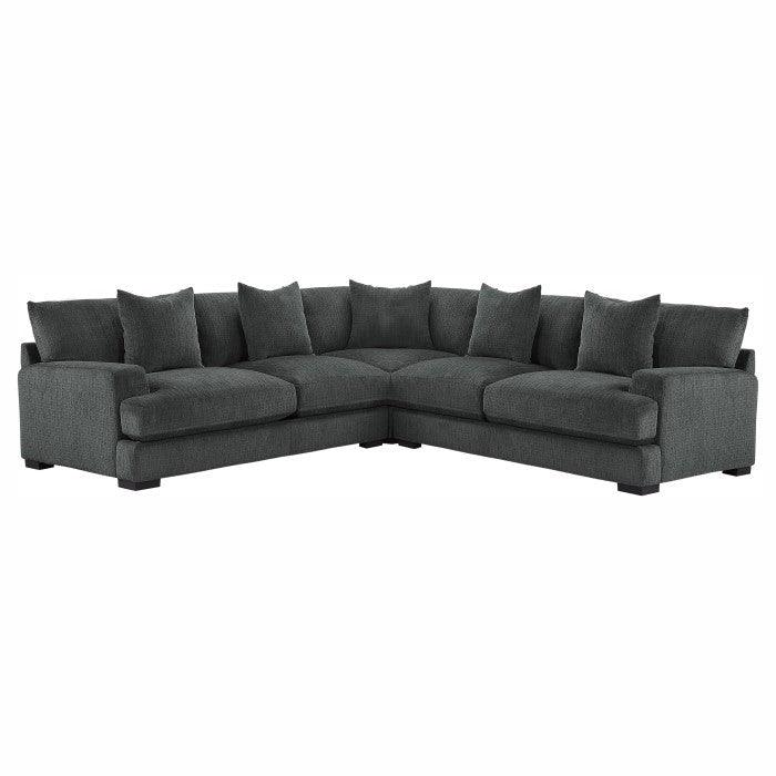 Homelegance - Worchester 3-Piece Modular Sectional - 9857Dg*32L2R - ATL FURNITURE