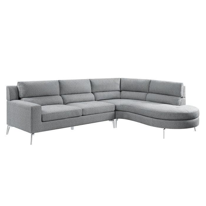 Homelegance - Bonita Sectional - 9879Gy-Sc - ATL FURNITURE