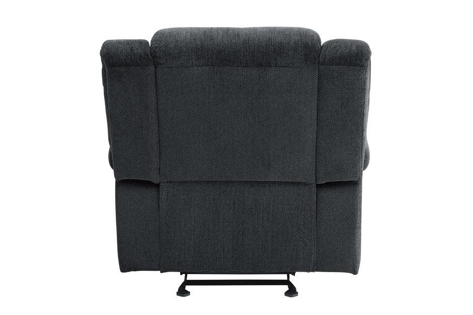 Homelegance - Nutmeg Charcoal Glider Reclining Chair - 9901Cc-1 - ATL FURNITURE