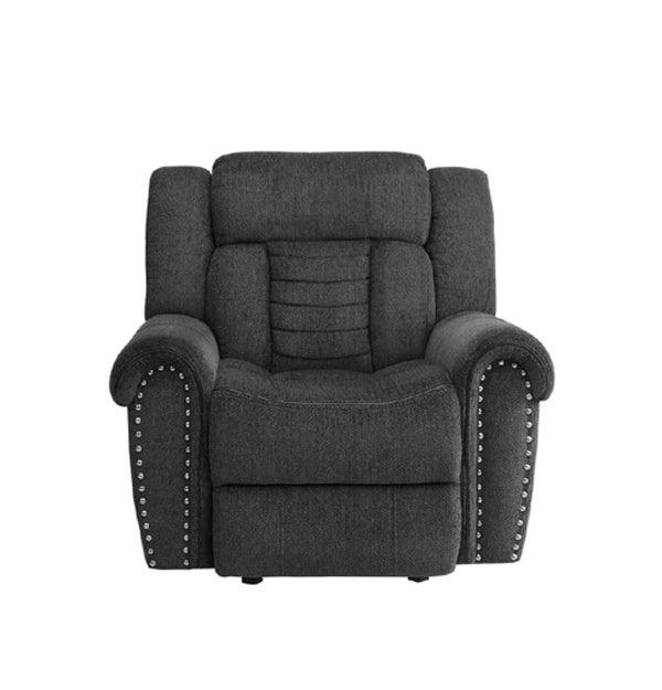 Homelegance - Nutmeg Charcoal Glider Reclining Chair - 9901Cc-1 - ATL FURNITURE