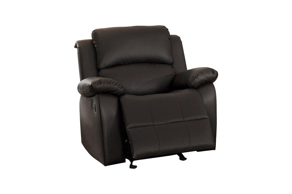 Homelegance - Clarkdale Dark Brown Glider Reclining Chair - 9928Dbr-1 - ATL FURNITURE