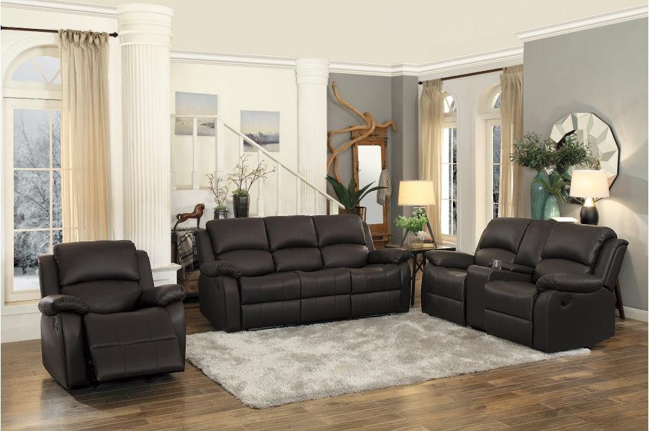 Homelegance - Clarkdale Dark Brown Glider Reclining Chair - 9928Dbr-1 - ATL FURNITURE