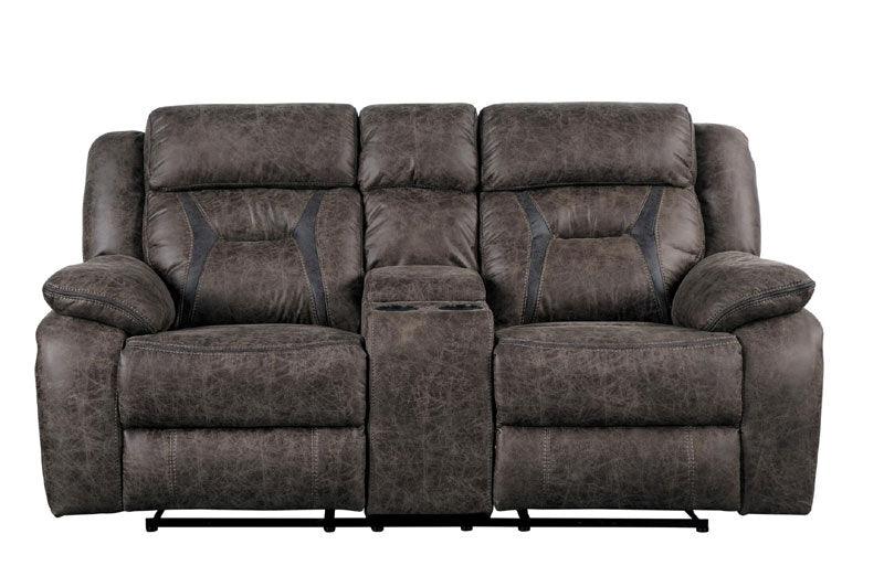 Homelegance - Madrona Double Reclining Loveseat With Center Console - 9989Db-2 - ATL FURNITURE