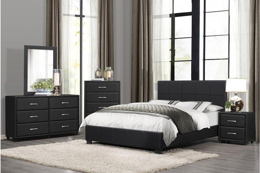 Homelegance - Lorenzi 5 Piece Full Size Bedroom Set - 2220F-1-5Set - ATL FURNITURE