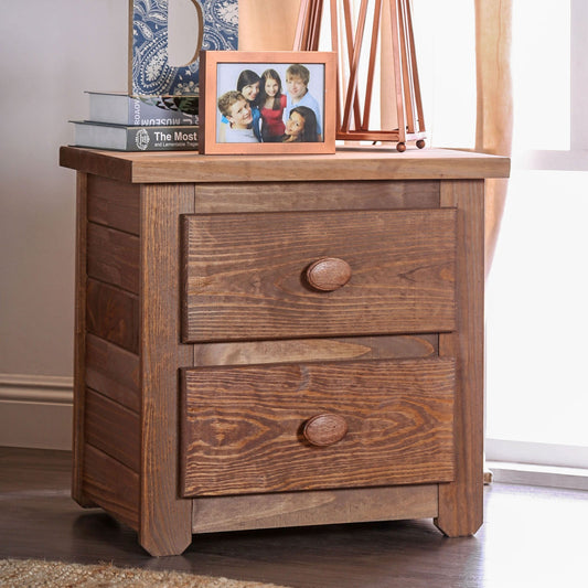 Lea Mahogany Night Stand - ATL FURNITURE