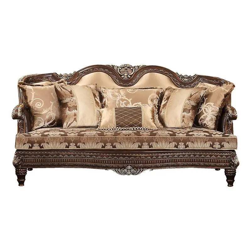 Alexa Traditional Sofa and Loveseat by Cosmos Furniture - ATL FURNITURE