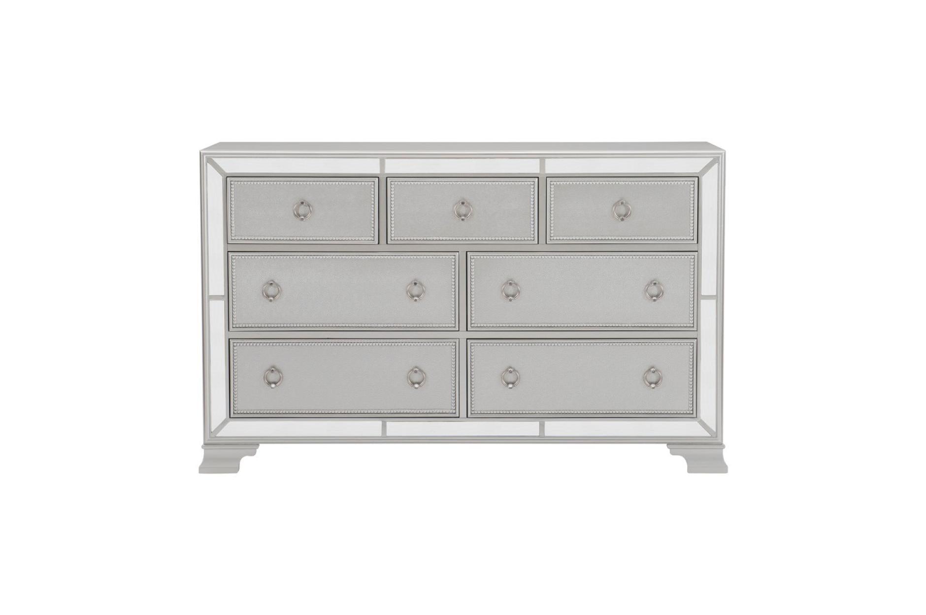 Avondale Bedroom Set In Silver By Homelegance Furniture - ATL FURNITURE