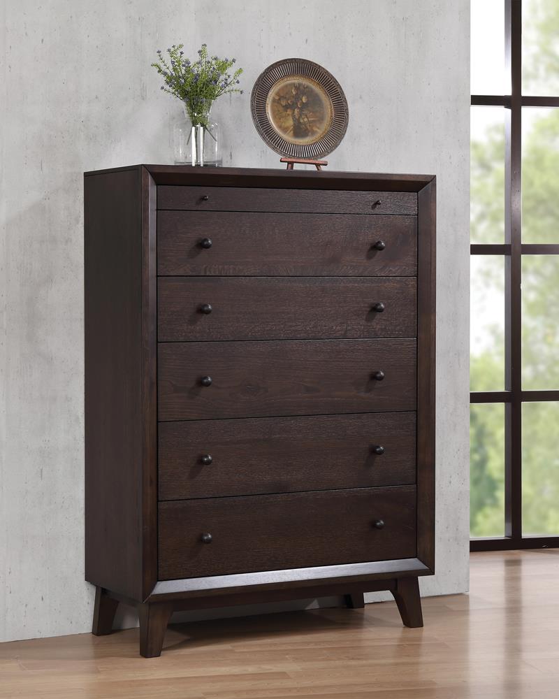 Bingham Retro-Modern Chest - ATL FURNITURE