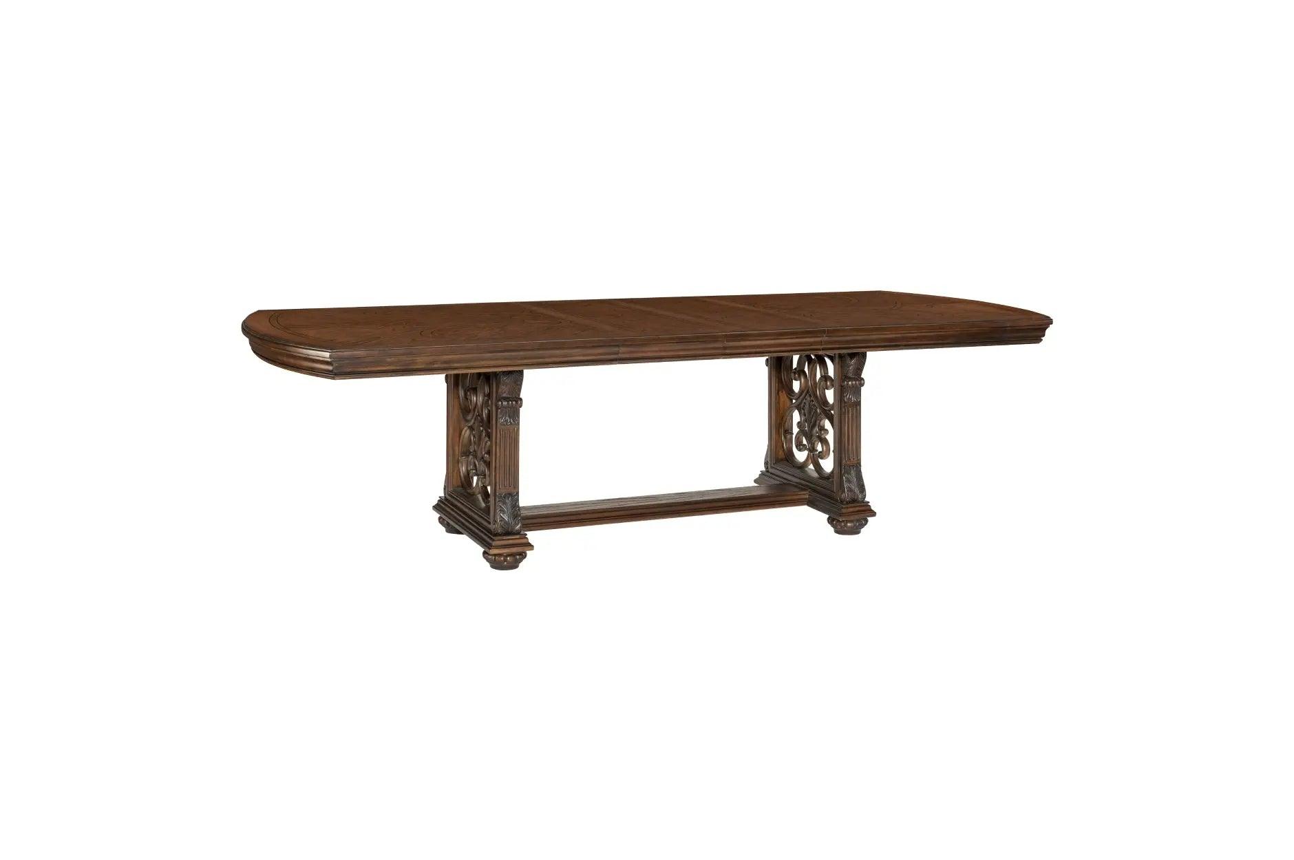 Bergen Dining Room Set In Dark Oak By Homelegance Furniture - ATL FURNITURE