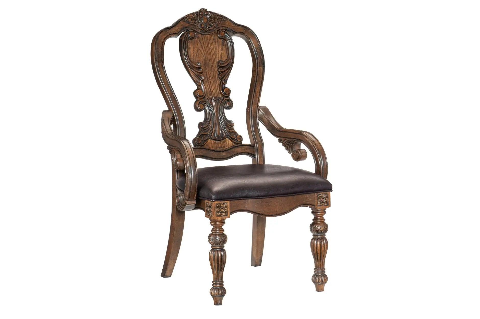 Bergen Dining Room Set In Dark Oak By Homelegance Furniture - ATL FURNITURE