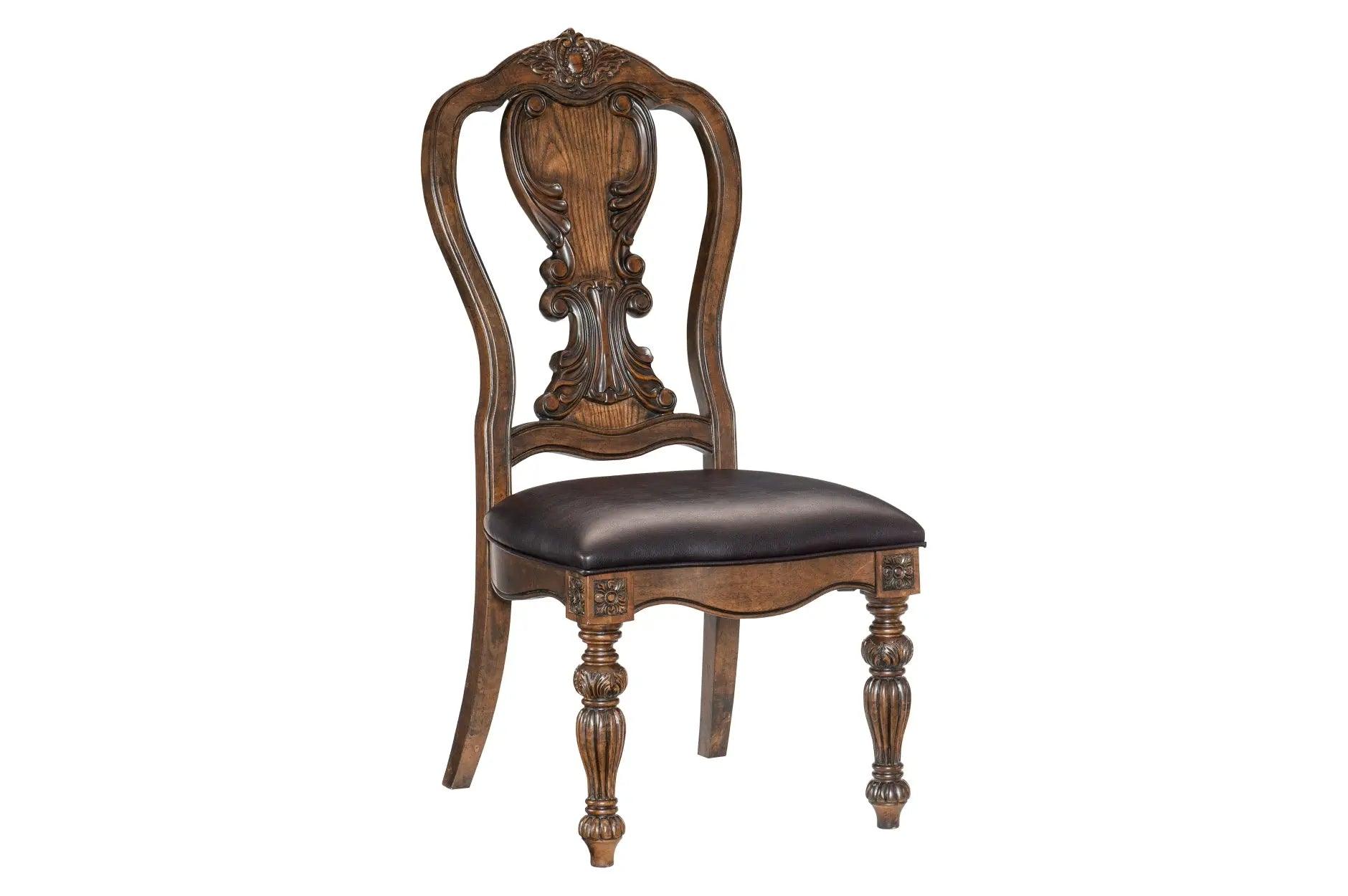 Bergen Dining Room Set In Dark Oak By Homelegance Furniture - ATL FURNITURE