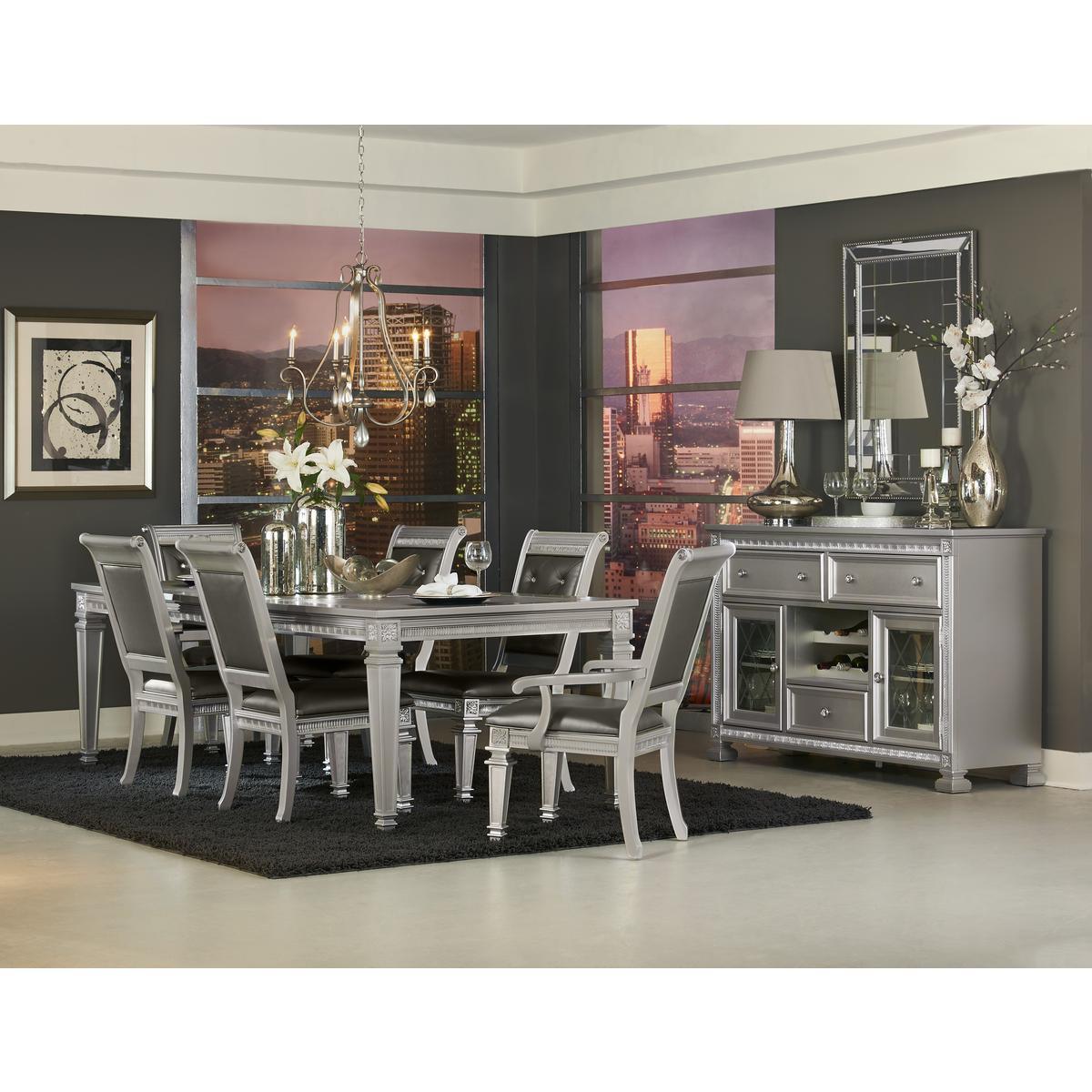 Bevelle Rectangular Dining Room Set By Homelegance - ATL FURNITURE