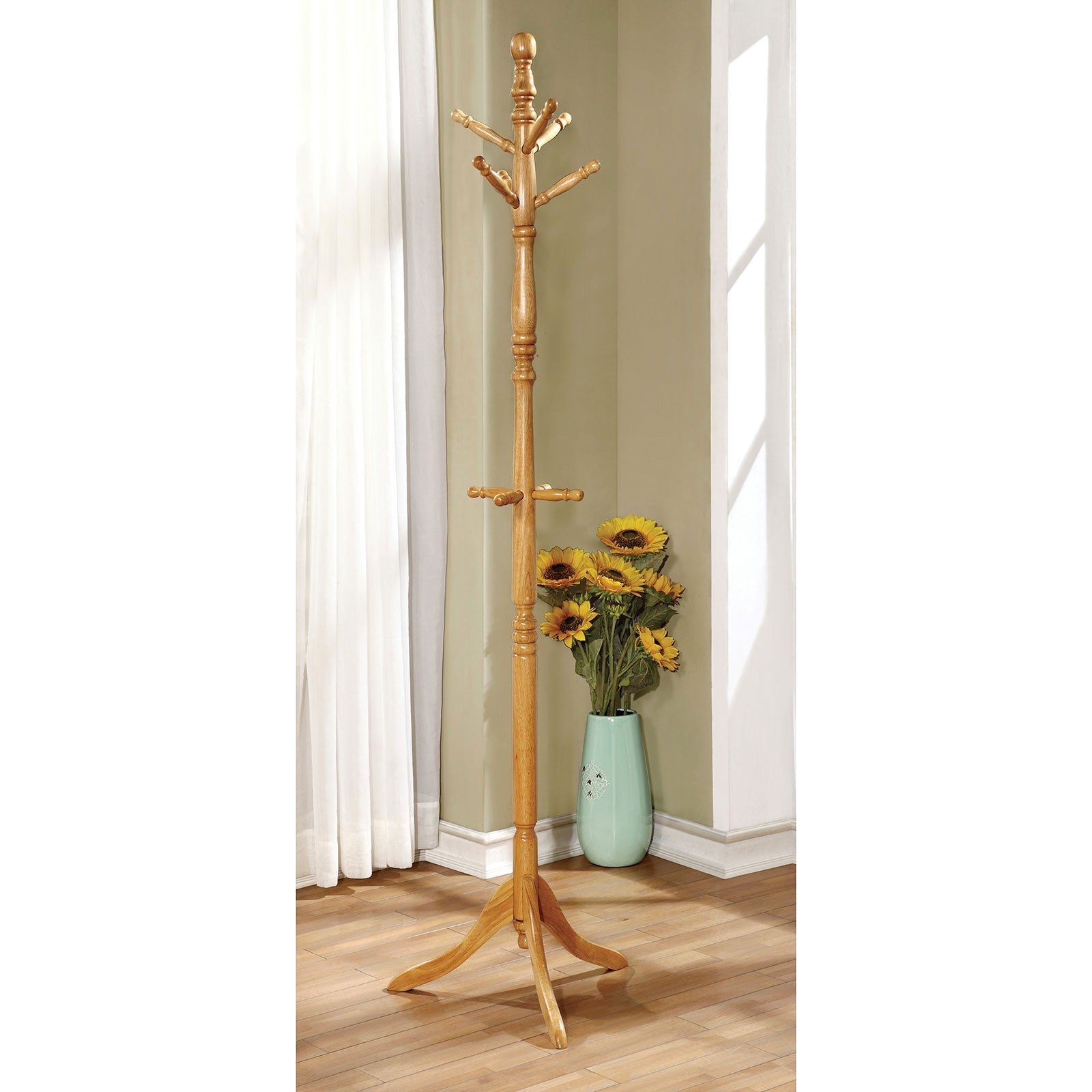 PUTNAM I Natural Coat Rack - ATL FURNITURE