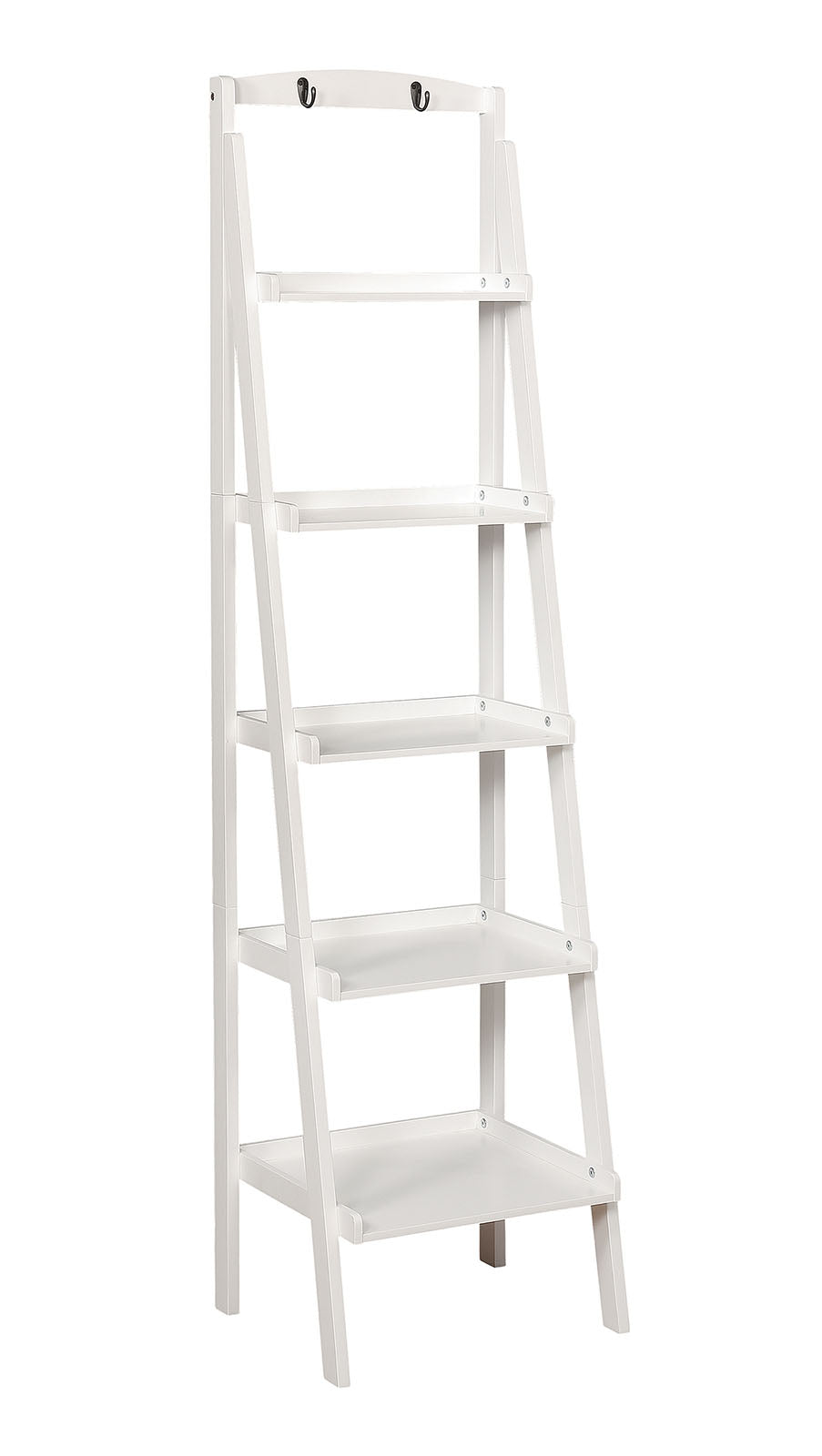 Theron White Ladder Shelf - ATL FURNITURE