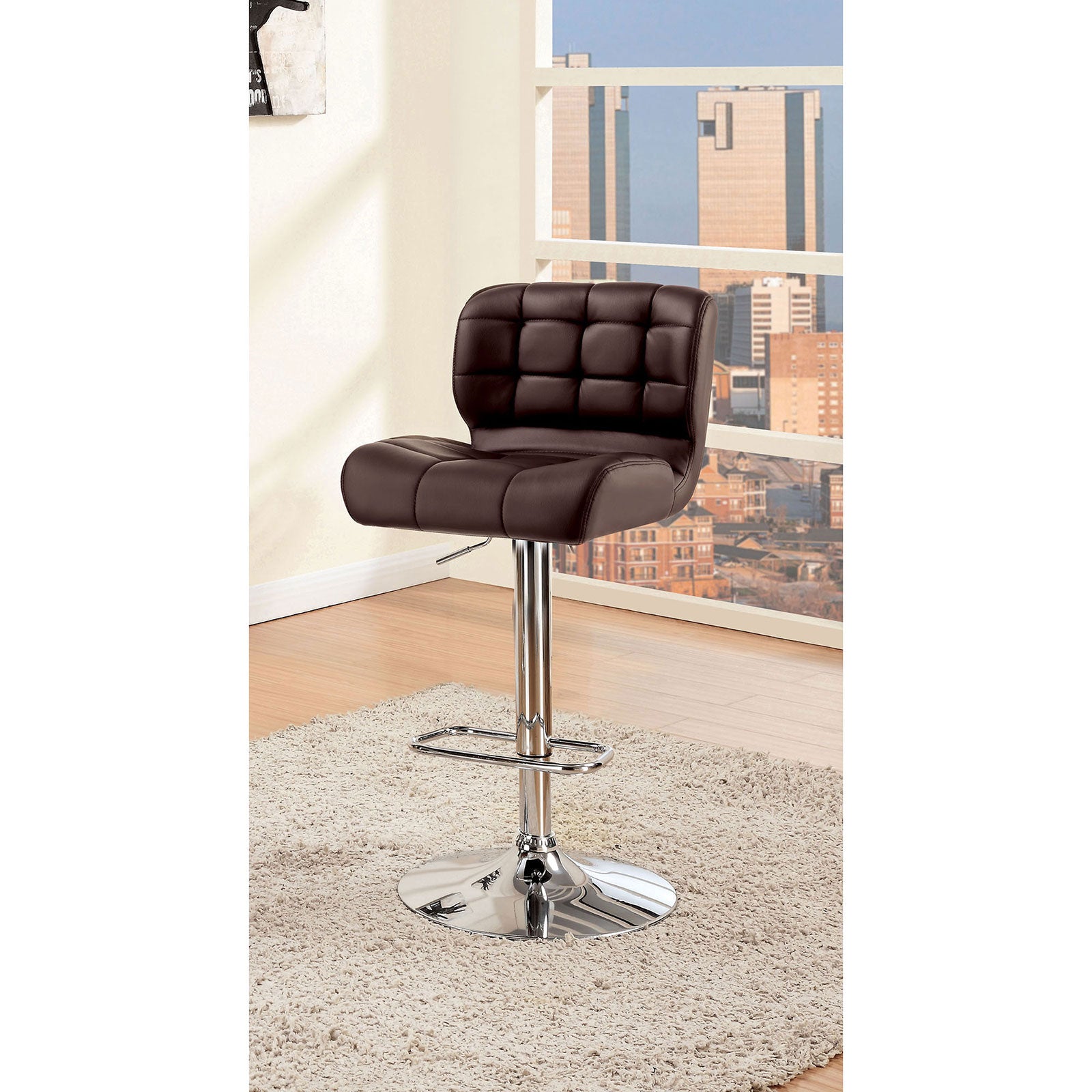 KORI Brown Bar Stool - ATL FURNITURE