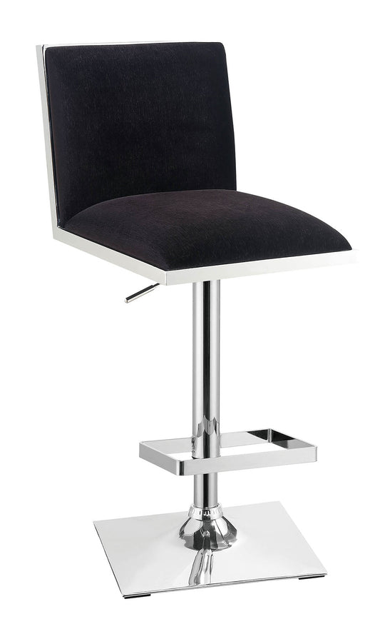 Orjan Black Bar Stool - ATL FURNITURE