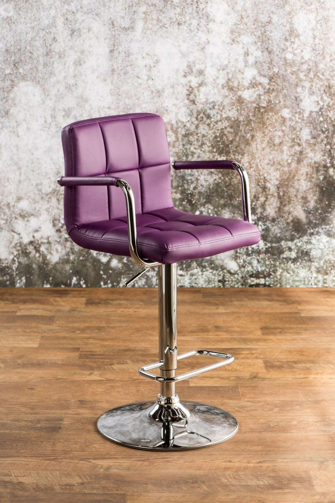 Corfu Purple Bar Stool - ATL FURNITURE