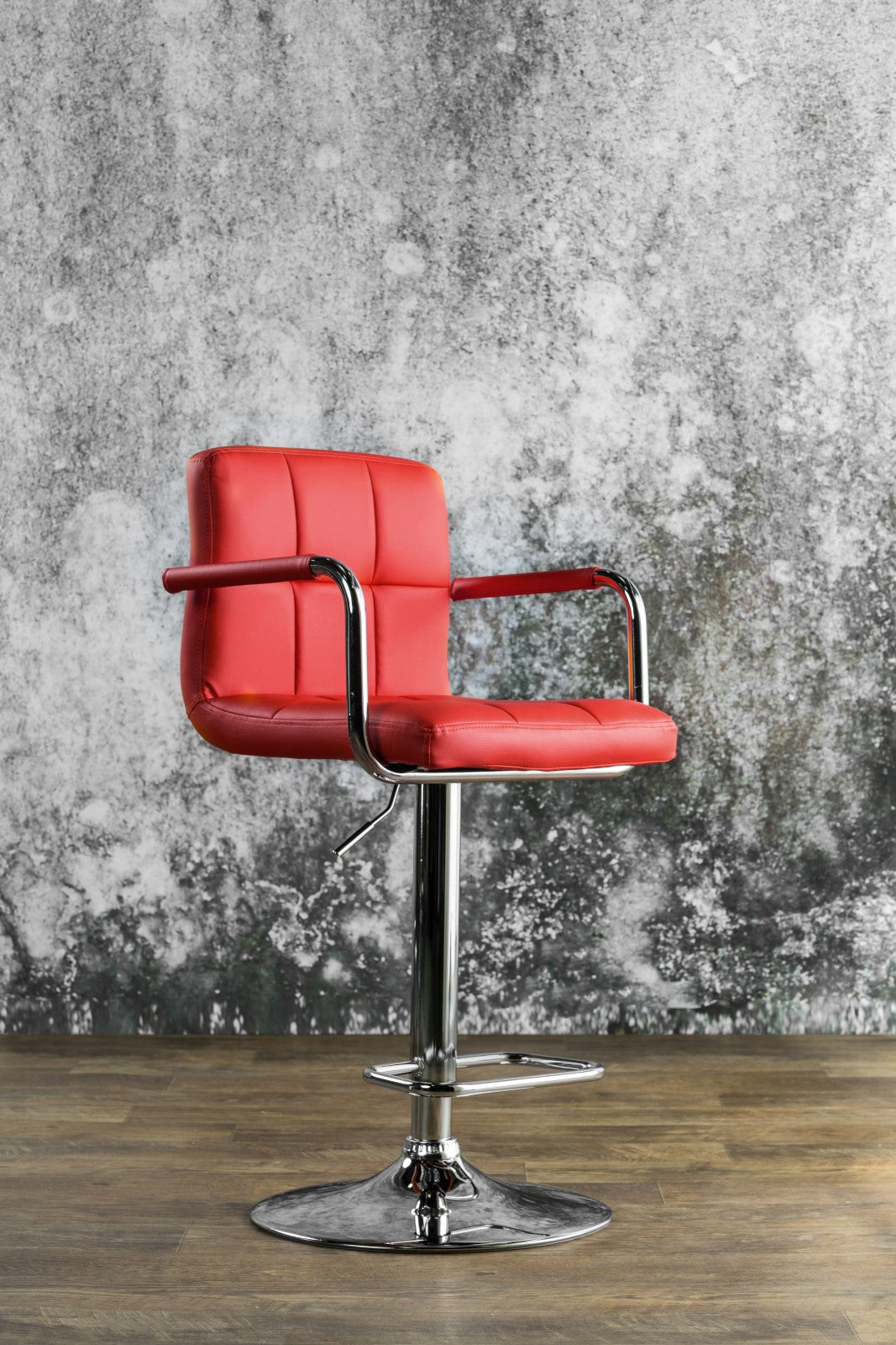 Corfu Red Bar Stool - ATL FURNITURE