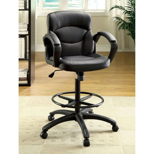 Belleville Black Office Chair - ATL FURNITURE