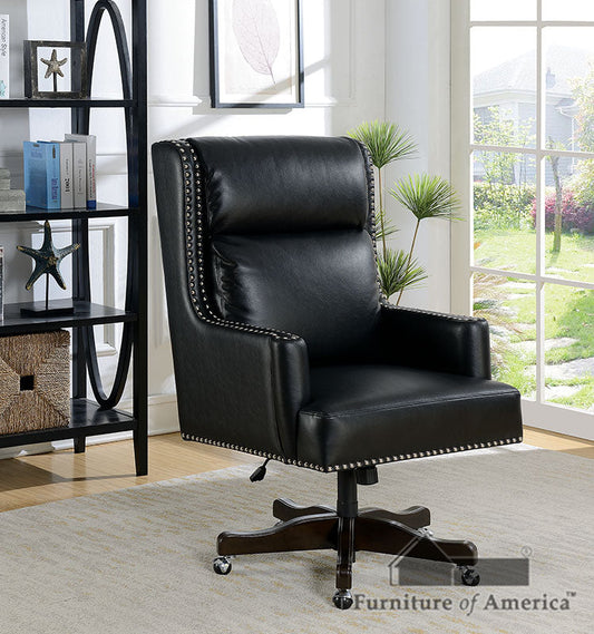 Bonner Black Office Chair - ATL FURNITURE