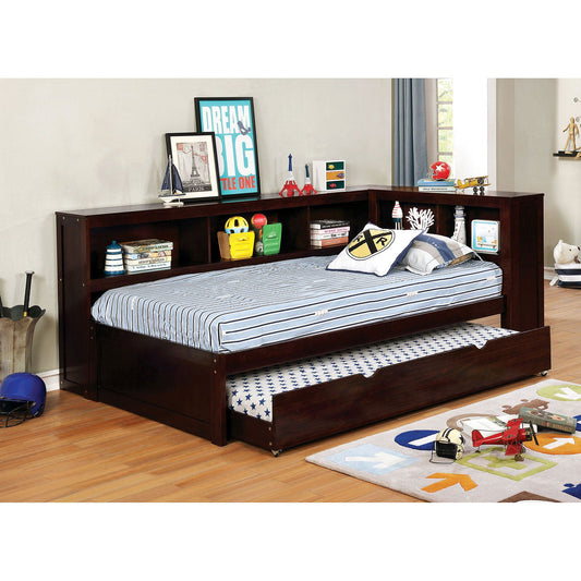 Frankie Espresso Full Daybed w/ Trundle - ATL FURNITURE