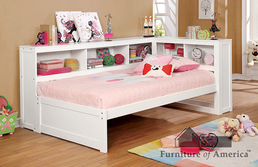 Frankie White Full Daybed - ATL FURNITURE