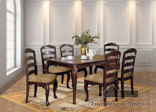 Townsville Dark Walnut 60" Dining Table - ATL FURNITURE