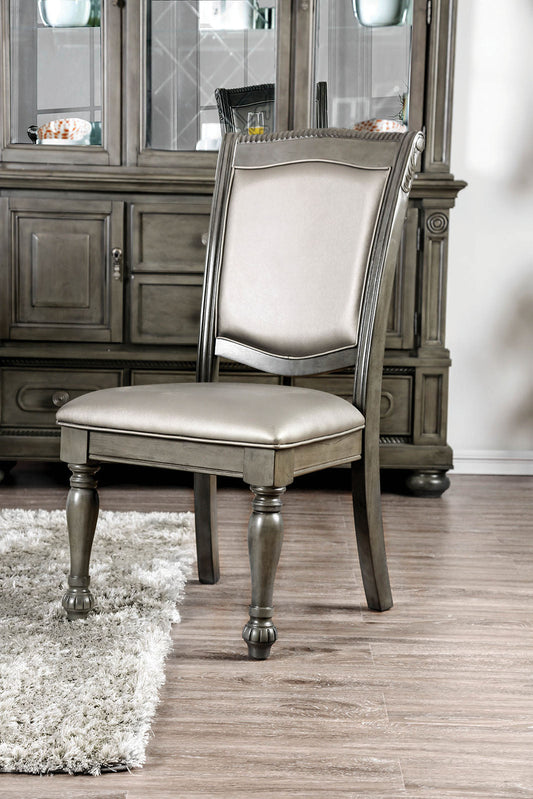 Alpena Gray Side Chair (2/CTN) - ATL FURNITURE