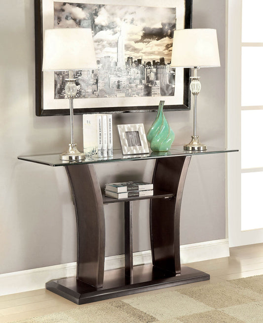 MANHATTAN IV Gray Sofa Table, Gray - ATL FURNITURE