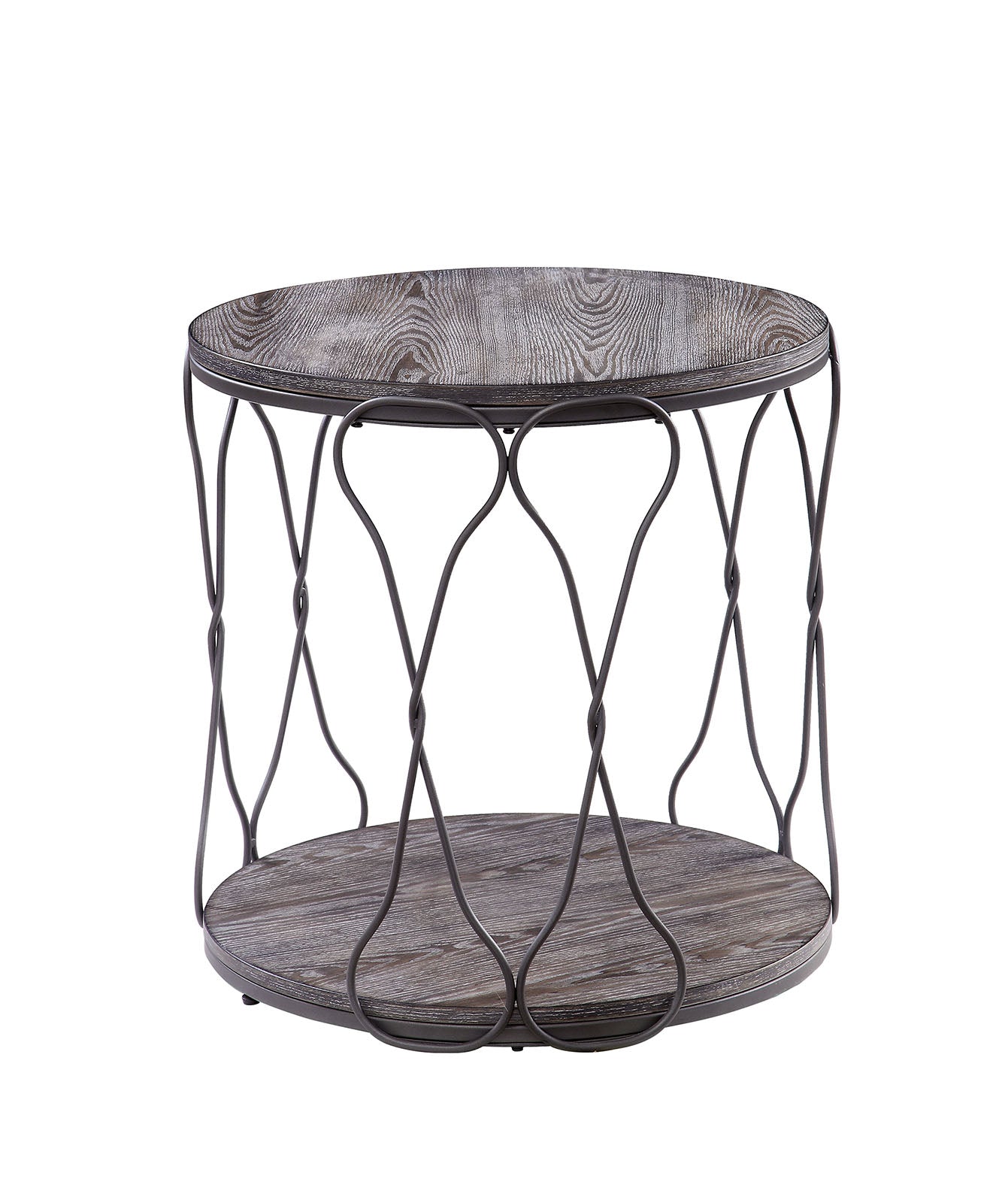 Hawdon Gray End Table - ATL FURNITURE